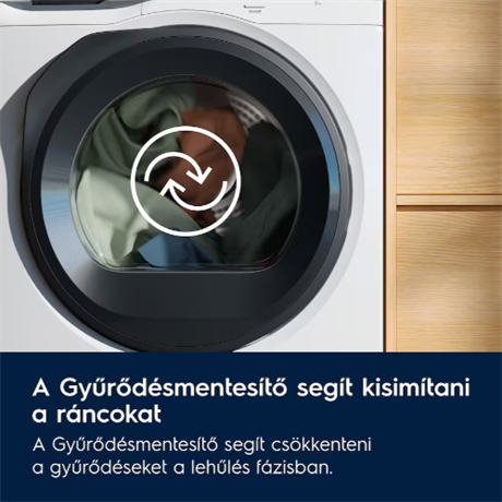 Electrolux EW6D285Y  8KG Hőszivattyús szárítógép