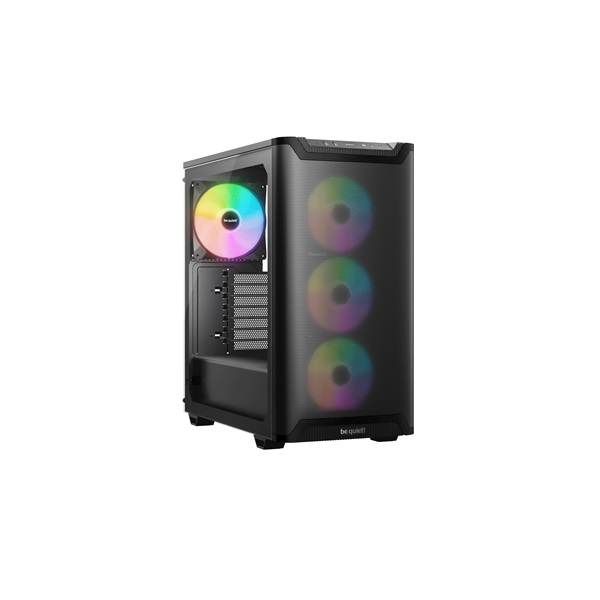 Be Quiet! Pure Base 501 LX Black  ATX edzett üveg oldallap Számítógépház  Fekete 