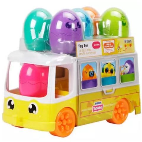 Tomy Toomies: Buszos tojáskaland játékszett (E73098) Tomy Toomies: Buszos tojáskaland játékszett (E73098)