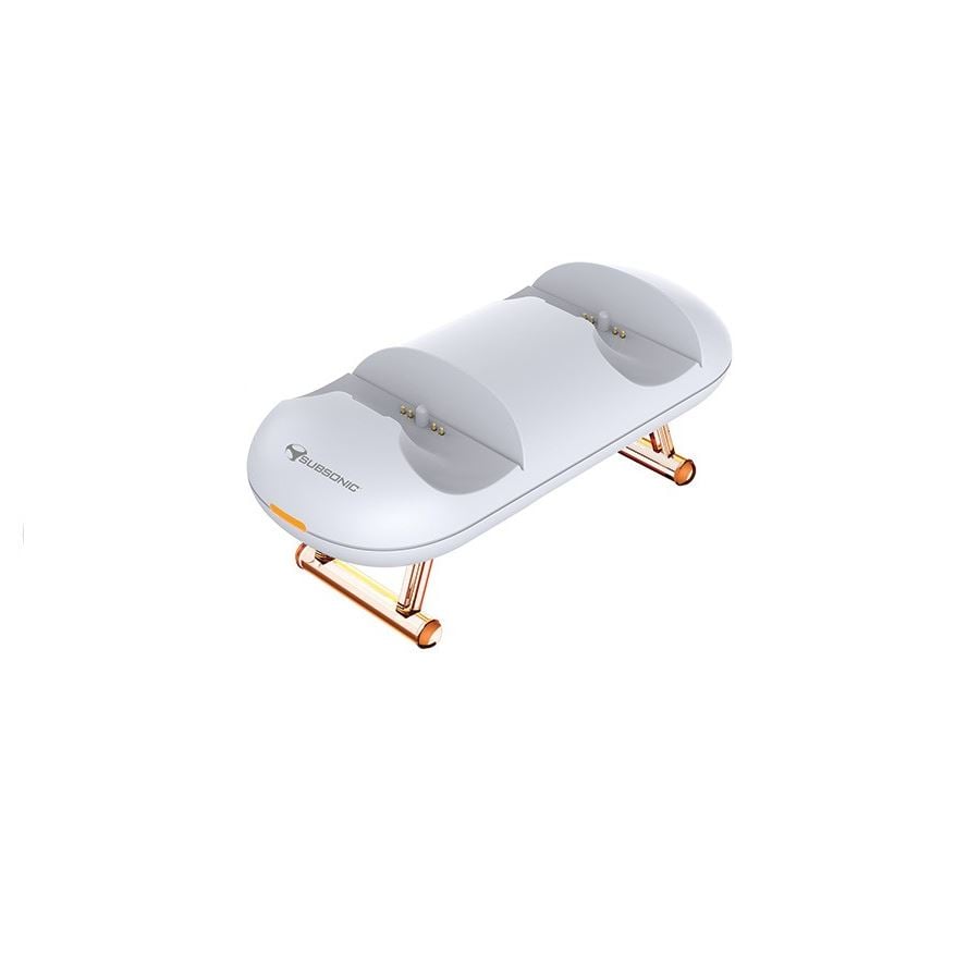 Subsonic SA5632 PS5 kontroller duo töltőállomás fehér  