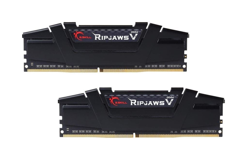 16GB 3600MHz DDR4 RAM G.Skill Ripjaws V CL18 (2x8GB) (F4-3600C18D-16GVK)