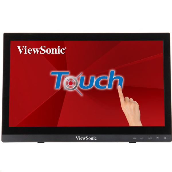 16" ViewSonic TD1630-3 érintőképernyős LED monitor fekete