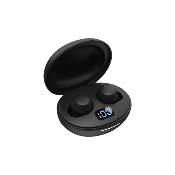 WHITE SHARK GEB-TWS02B VORTEX-B bluetooth fülhallgató Fekete