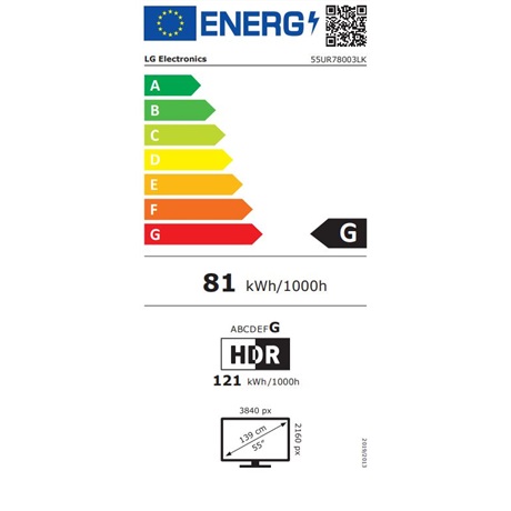 Lg 55UR78003LK UHD SMART LED TV
