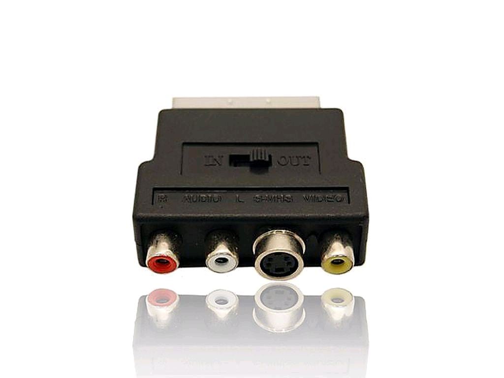Gembird Cablexpert Adapter SCART --> 3x RCA + 1 S-Video (CCV-4415) Gembird Cablexpert Adapter SCART --> 3x RCA + 1 S-Video (CCV-4415)