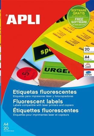 APLI 60 mm kör etikett, neon zöld 240 darab (LCA2869) APLI 60 mm kör etikett, neon zöld 240 darab (LCA2869)
