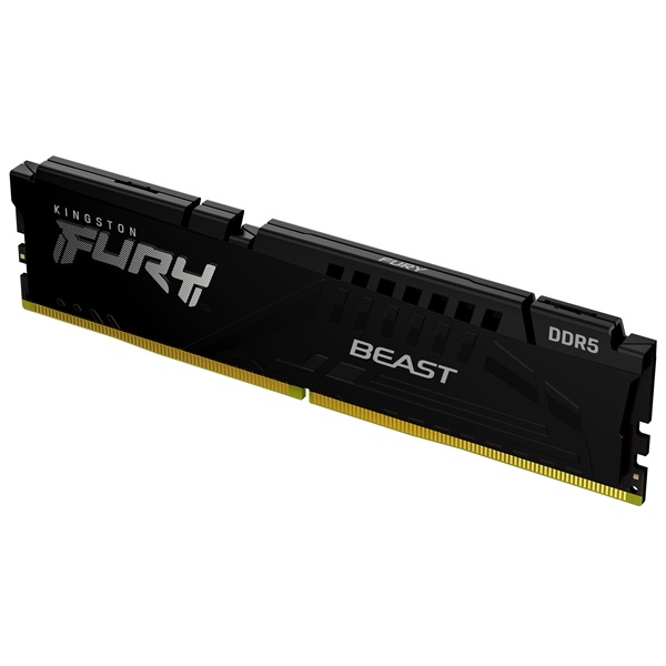 16GB 5600MHz DDR5 RAM Kingston Fury Beast Black CL38 (KF556C40BB-16)