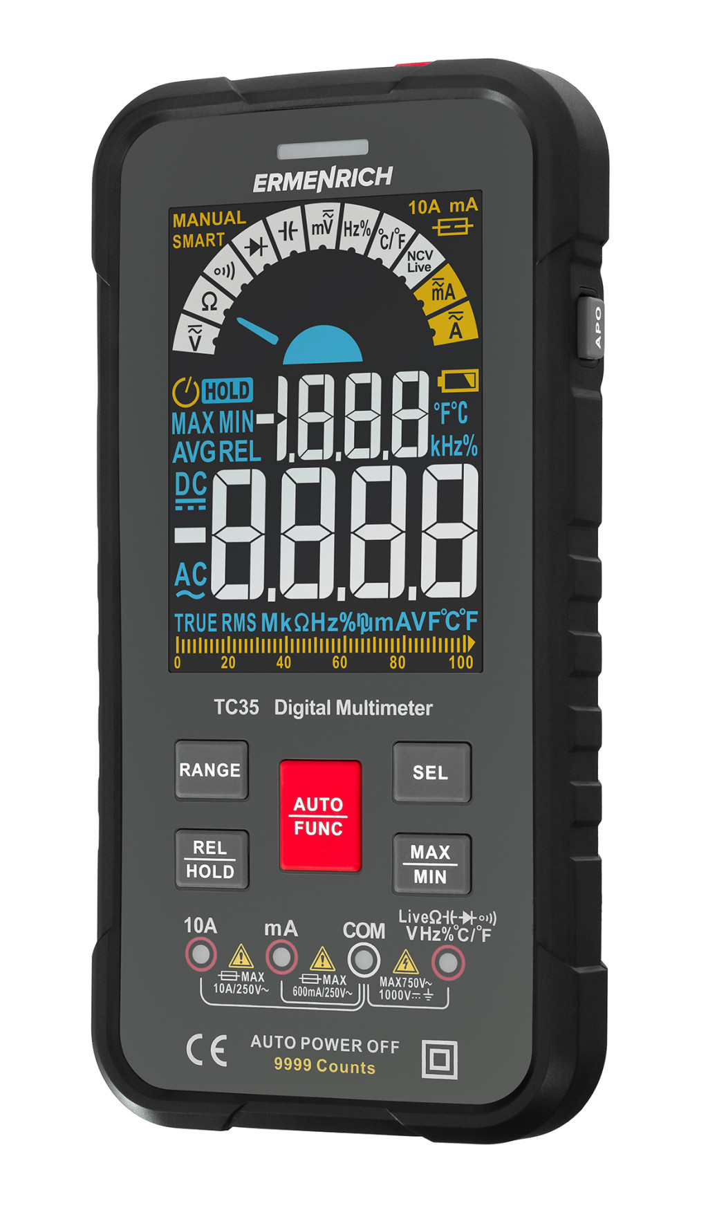 Ermenrich Zing TC35 digitális multiméter (82991)