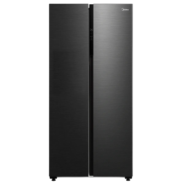 Midea MDRS619FIE45 Hűtő:271L Fagyasztó:189L No frost  Side-by-side hűtőszekrény Inox