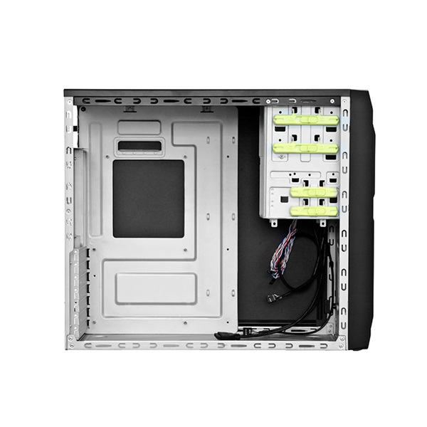 CHIEFTEC Elox LG-01B-OP ATX Tápegység nélkül  Ház Fekete