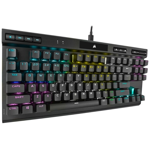 CORSAIR K70 TKL RGB Cherry MX SPEED Mechanikus Gamer billentyűzet