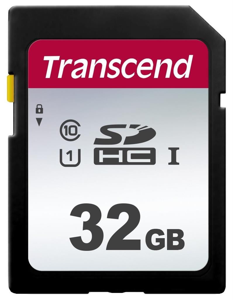 32GB SDHC Transcend 300S U1 CL10 (TS32GSDC300S)
