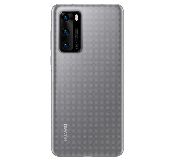 4-OK szilikon telefonvédő (ultravékony) ÁTLÁTSZÓ [Huawei P40]