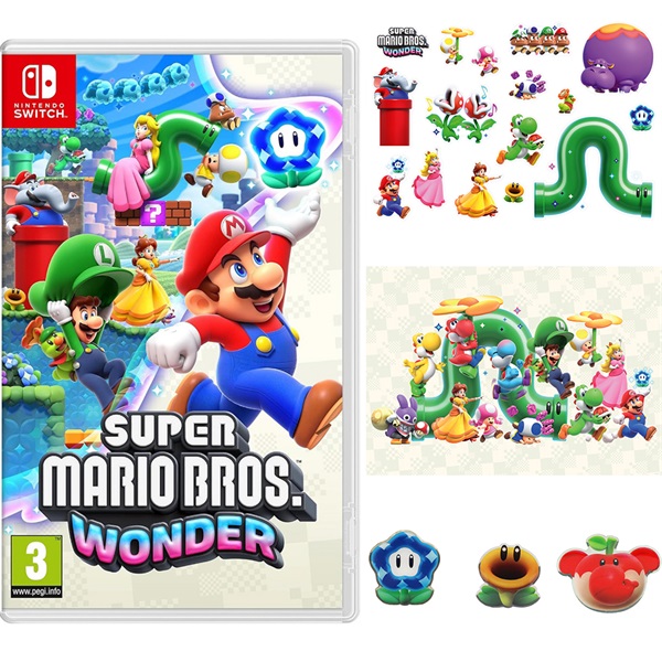 Super Mario Bros. Wonder Nintendo Switch játékszoftver