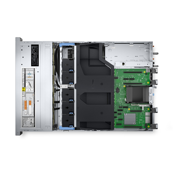 DELL ISG szerver  PE R550 rack (8x3.5"), 1x12C S4310 2.1GHz, 2x16GB, 1x480GB RI SSD; H755, iD9 En., 2x1100W.
