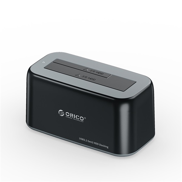 Orico   6819C3-V1-EU-BK  2,5"/3,5" HDD/SSD USB-A HDD/SSD Dokkoló Fekete 