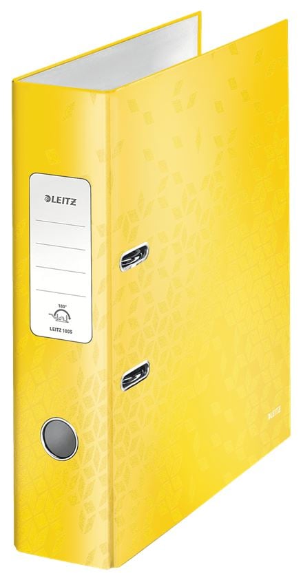 Leitz 180° WOW laminált iratrendező sárga (10050016)