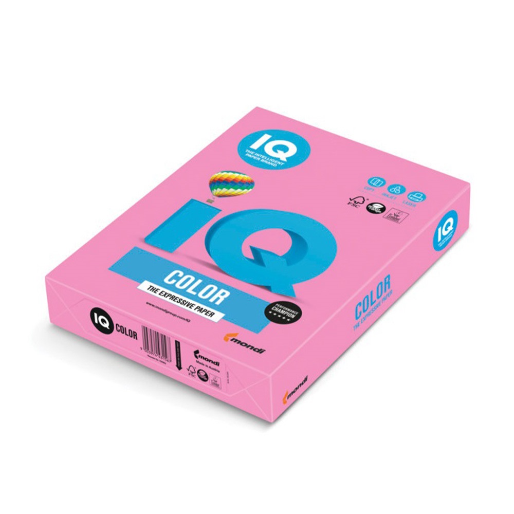 Mondi Másolópapír, színes, A4, 80g.  500ív/csomag, neon rózsa