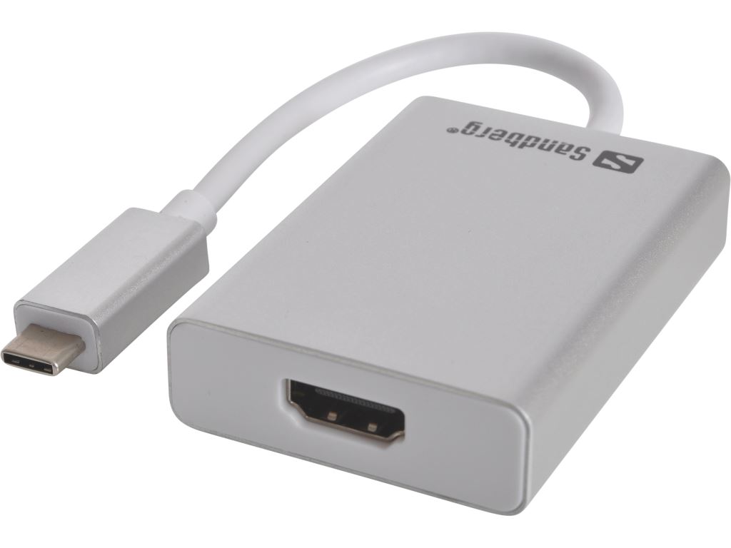 Sandberg USB-C - HDMI átalakító (136-12) Sandberg USB-C - HDMI átalakító (136-12)
