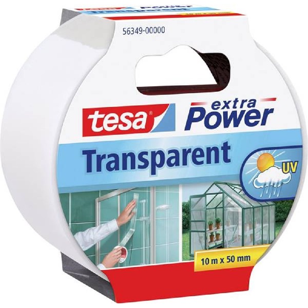 Tesa Extra Power 10mx50mm átlátszó szövetszalag Tesa Extra Power 10mx50mm átlátszó szövetszalag