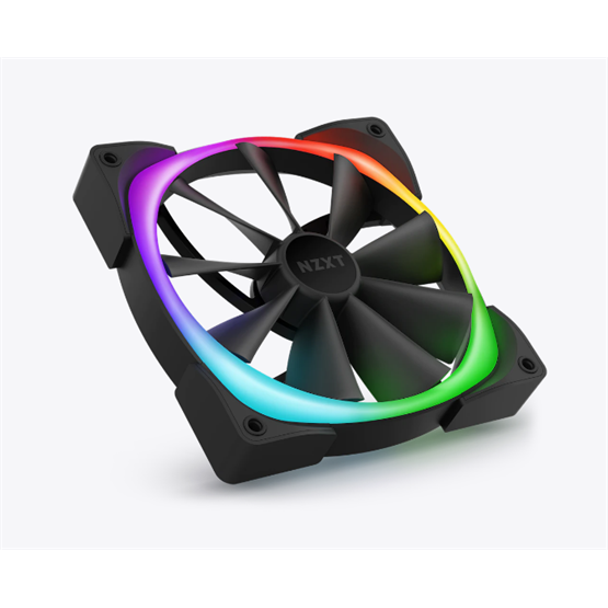 NZXT Aer RGB 2 140mm  Fekete Twin Starter Pack  HF-2814C-DB Ventilátor