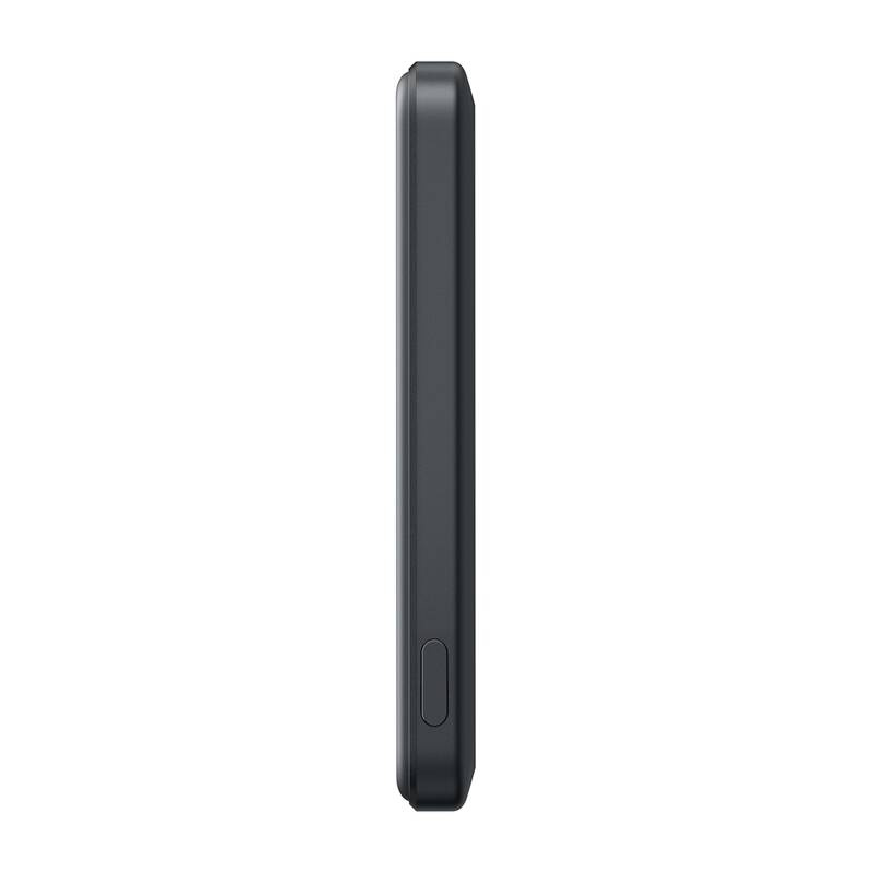 ESR Qi2 MagSlim 5000 mAh mágneses powerbank állvánnyal Fekete 