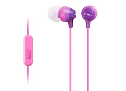 Sony MDR-EX15AP fülhallgató rózsaszín