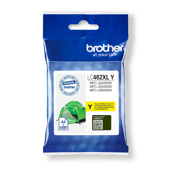 Brother patron LC462XLY sárga 1500 oldal MFJC2340/3940/3540