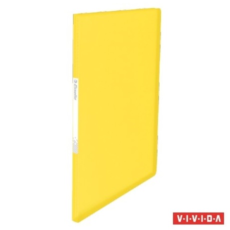 ESSELTE Vivida 20 zsebes  A4 Bemutatómappa Sárga
