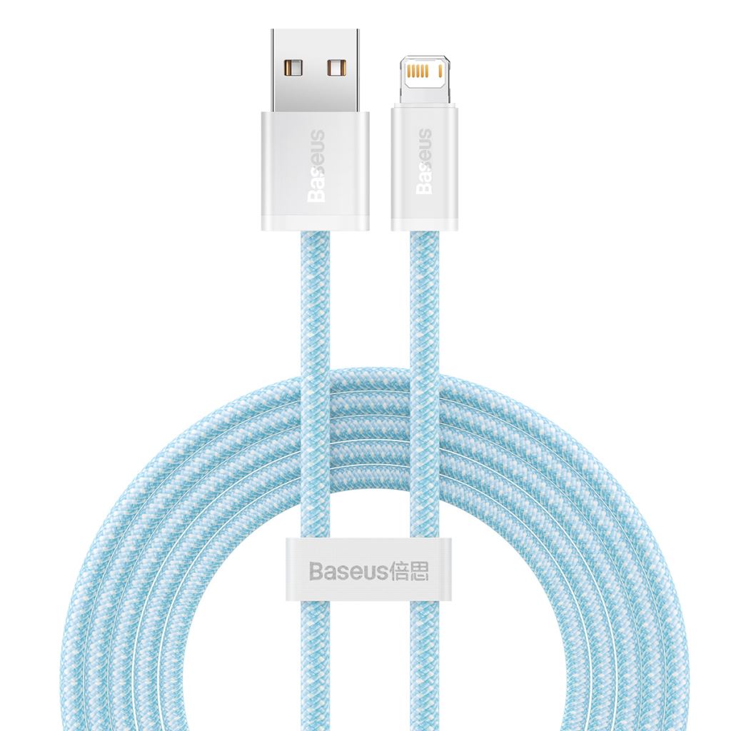Baseus Dynamic USB-A - Lightning kábel 2.4A 1m kék (CALD000403) Baseus Dynamic USB-A - Lightning kábel 2.4A 1m kék (CALD000403)