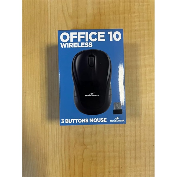 Bluestork  M-WL-OFF10 1200 DPI 2,4Ghz optikai Vezeték nélküli Egér 
