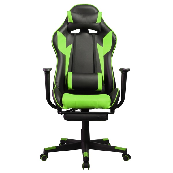 IRIS GCH204BE_FT gaming szék fekete-zöld