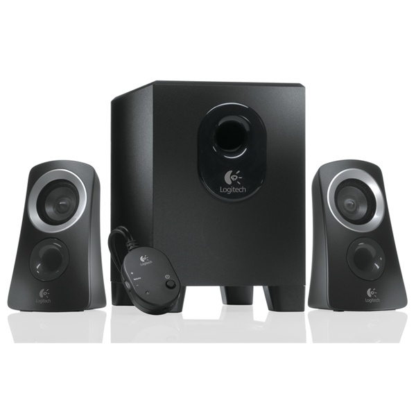 Logitech 2.1 Z313 hangszóró fekete (980-000413)
