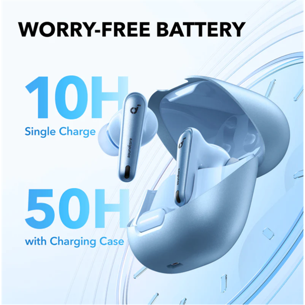 ANKER A3947G31 Vezeték Nélküli Fülhallgató Soundcore Liberty 4 NC kék  