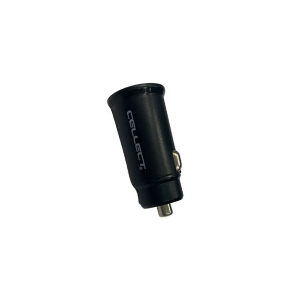 Cellect autós töltőadapter gyorstöltő funkcióval 20W (MPCB-PD20W-BK)