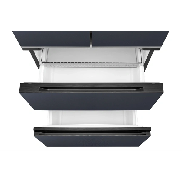 Midea MDRF600BIE70 Hűtő:276L Fagyasztó:159L No frost négyajtós hűtőszekrény Inox