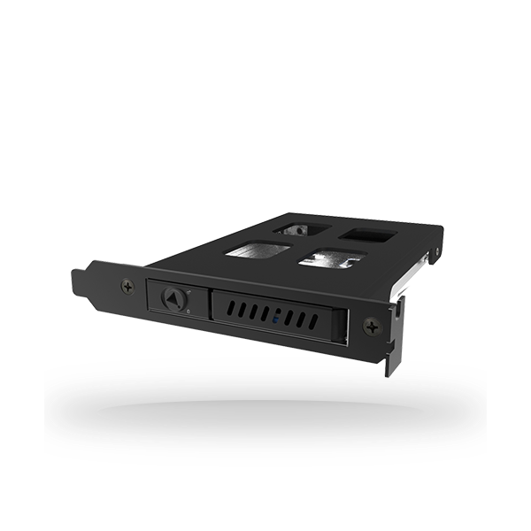 Chieftec CMR-125 HDD/SSD 1xPCI Slot for 1x2,5" Fekete