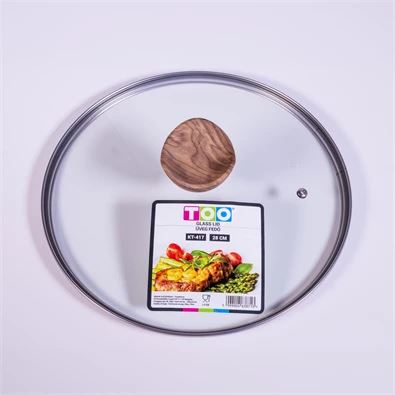 TOO KT-417 üveg fedő 28cm-es  