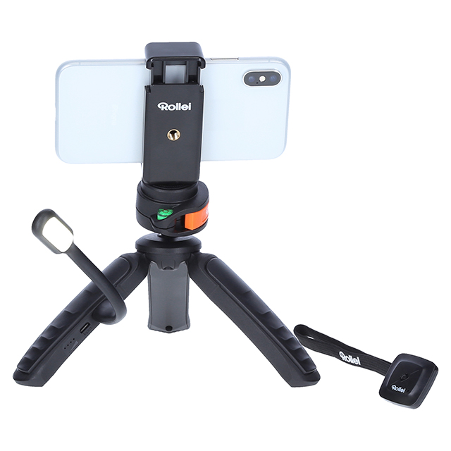 Rollei Smart Photo Power miniállvány, beépített Powerbank