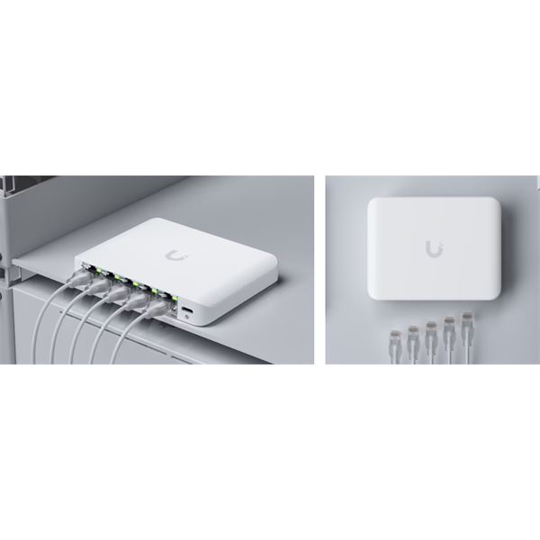 UBiQUiTi USW-Flex-2.5G-5 5x2500Mbps Menedzselhető  Asztali   Switch 