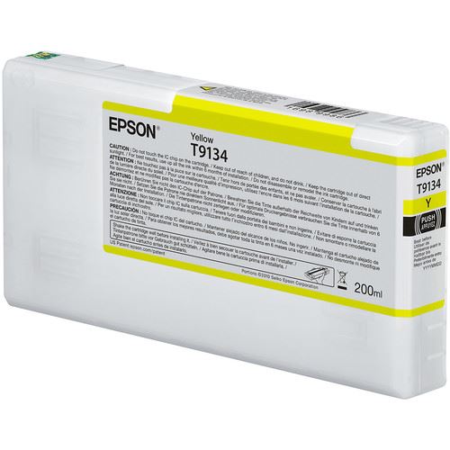 Epson T9134 tintapatron 200ml sárga (C13T913400) Epson T9134 tintapatron 200ml sárga (C13T913400)