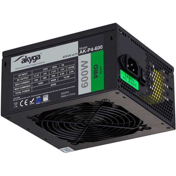 Akyga 600W Pro moduláris  tápegység (AK-P4-600)