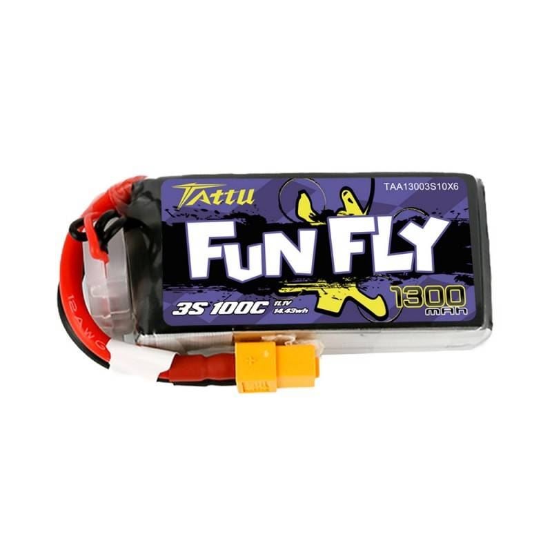 Tattu Funfly 1300mAh 11.1V 100C 3S1P akkumulátor (TAA13003S10X6) Tattu Funfly 1300mAh 11.1V 100C 3S1P akkumulátor (TAA13003S10X6)