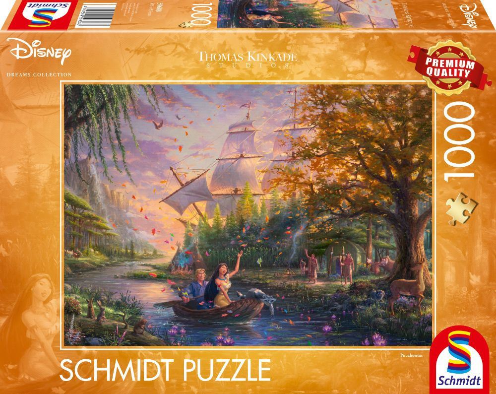 Schmidt Disney Pocahontas 1000 db-os puzzle (59688) Schmidt Disney Pocahontas 1000 db-os puzzle (59688)