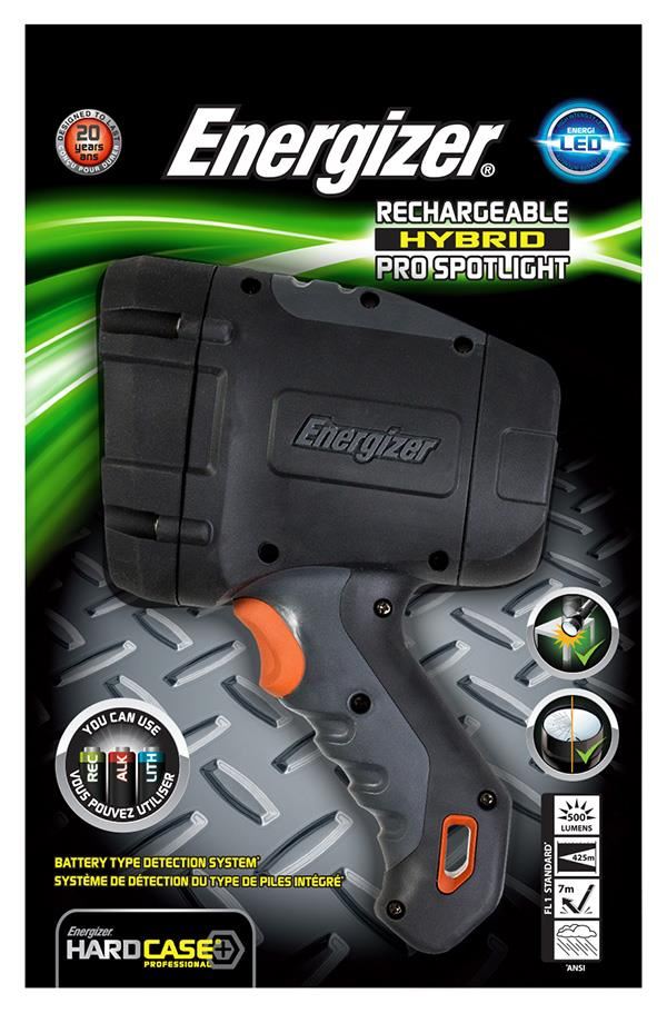 ENERGIZER LED lámpa Hard Case tölthető (7638900344974)