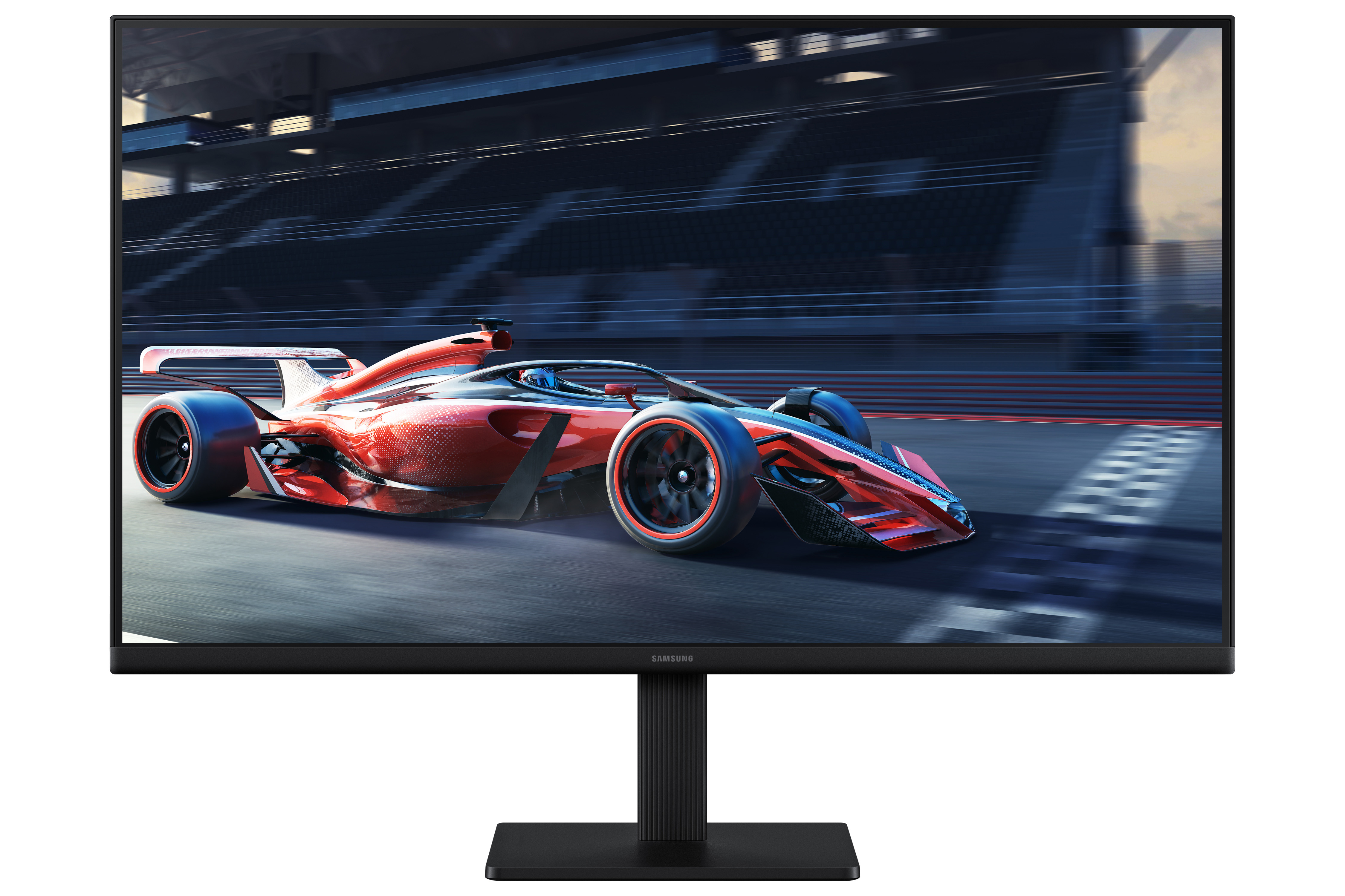 Samsung 24" LS24D302GAUXEN Monitor - 1920x1080, Full HD, LED, IPS, 100Hz, 5ms, Fekete