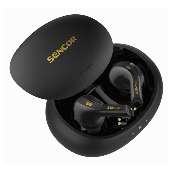 Sencor SEP 560BT True Wireless Bluetooth fekete fülhallgató Sencor SEP 560BT True Wireless Bluetooth fekete fülhallgató