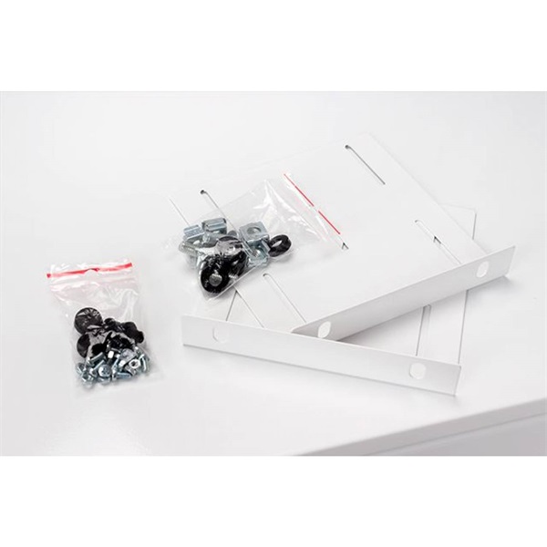 Stalflex 3U fali rack szekrény 19" 420mm fehér (CHR19-3U-420W)