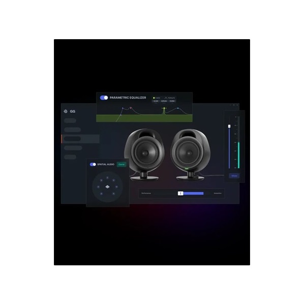 SteelSeries Arctis Arena 3 gaming headset fekete (61536)