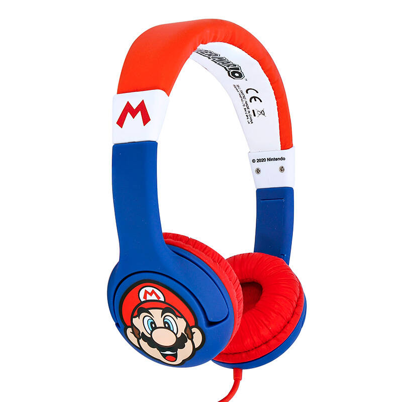 OTL SM0762 Super Mario Fejhallgató Kék-piros OTL SM0762 Super Mario Fejhallgató Kék-piros